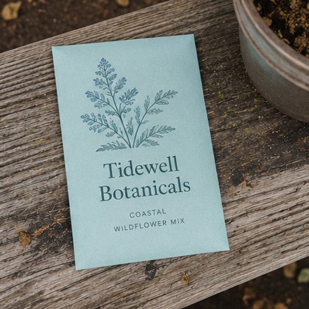 Promotional custom seed packets with company logo