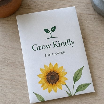 Standard Seed Packet with custom branding